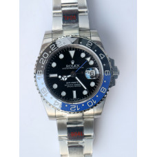 GMT-Master II 126710BLNR Black/Blue Ceramic SS Black Dial 1:1 Best Edition BP A2813