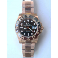 GMT-Master II 126715 CHNR Black/Brown Ceramic RG Black Dial 1:1 Best Edition A2813 CHS BP