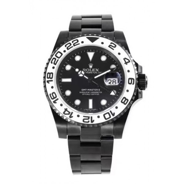 GMT-Master II Oreo PVD White Ceramic Bezel 1:1 Best Edition Black Dial SA3186 CHS V2 VRF