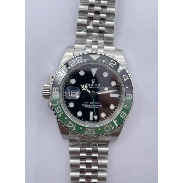 GMT Master II 126720 VTNR 904L SS 1:1 Best Edition on Jubilee Bracelet VR3186 CHS 3EF