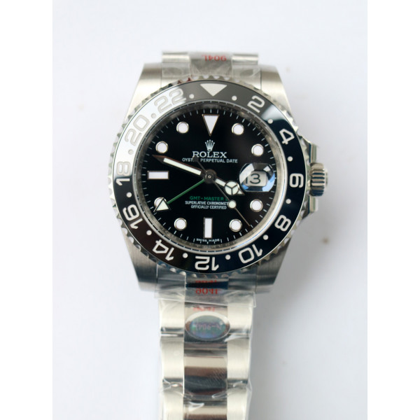 GMT-Master II 116710 LN Black Ceramic 904L Steel 1:1 Best Edition Oyster SA3285 CHS NOOB