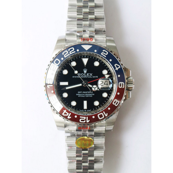 GMT-Master II 126710 BLRO Red/Blue Ceramic 904L Steel 1:1 Best Edition Jubilee SA3285 CHS NOOB