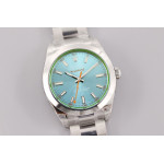 Milgauss 116400 GV Green Sapphire 316L 1:1 Best Edition Blue Dial SS Bracelet A2824