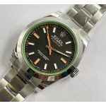 Milgauss 116400 GV 904l SS Black Dial GMF Asia 3131