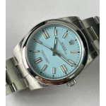 Oyster Perpetual 124300 41 mm Tiffany Blue Dial Bracelet BP