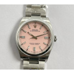 Oyster Perpetual 126000 36mm 904L SS 1:1 Best Edition Pink Dial SS Bracelet Clean VR3230