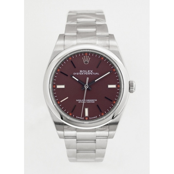 Oyster Perpetual 114300 39mm Grape Dial Oyster Bracelet EWF A3132