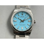 Oyster Perpetual 126000 36mm 904L SS 1:1 Best Edition Tiffany Blue Dial SS Bracelet Clean VR3230