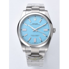 Oyster Perpetual 124300 41mm 904L SS Tiffany Blue Dial Bracelet Clean VR3230