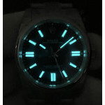 Oyster Perpetual 124300 SS 41mm Blue Dial Bracelet BP