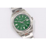 Oyster Perpetual 124300 41mm Tiffany Blue&Green&Yellow&Red Dials Oyster Bracelet EWF A3230