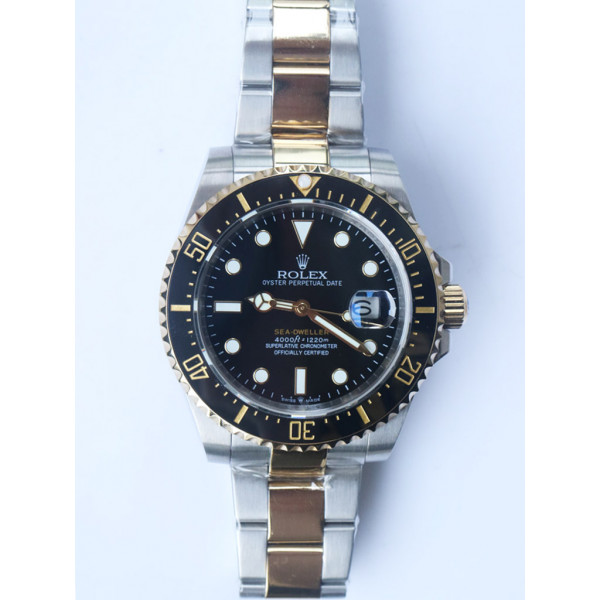 Sea-Dweller Two Tone SS/YG 126603 1:1 Best Edition 316L SS/YG Case and Bracelet A2824 BP