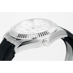 Sky-Dweller 336239 Gain Weight 1:1 Best Edition White Dial on Oysterflex Rubber Strap ZF Asian 2824