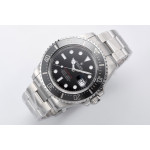 Sea-Dweller 126600 43mm 1:1 Best Edition Black Dial On 904L SS Case and Bracelet Clean VR3235