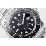 Sea-Dweller 126600 43mm 1:1 Best Edition Black Dial On 904L SS Case and Bracelet Clean VR3235