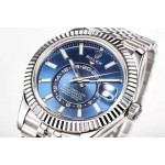 Sky-dweller 326934 SS Blue&Black&White Dials Jubilee Bracelet Asian 23J