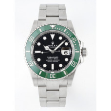 Submariner 41mm 126610 LV Kermit 1:1 Best Edition 904L Steel Bracelet ZF  VR3235