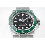 Submariner 41mm 126610 LV Kermit 1:1 Best Edition 904L Steel Bracelet ZF  VR3235