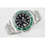 Submariner 41mm 126610 LV Kermit 1:1 Best Edition 904L Steel Bracelet ZF  VR3235