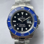 Submariner 126619LB 904L Steel 41mm Blue Ceramic Bezek BLack Dial QF A3235