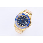 Submariner 126618 YG Case Black&Blue Dials EWE  A3235