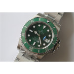 Submariner 116610Lv 316L SS Case Green Dial Bracelet BP