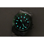 Submariner 16610LV SS Green bezel Black Dial Bracelet BPF