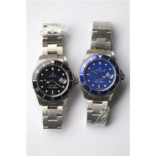 Submariner 16610LV SS  Blue&Black Dials Bracelet BP A2813