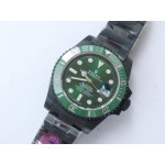 Blaken Submariner 116610LV Green Ceramic Bezel Green Dial PVD Bracelet IPKF A2836