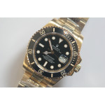 Submariner 126618LN YG/YG Black Dial Bracelet BPF 