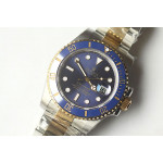 Submariner 126613LB YG/SS TT Blue Dial Bracelet BP A2813