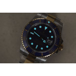 Submariner 126613LB YG/SS TT Blue Dial Bracelet BP A2813