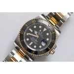 Submariner 126613LN YG/SS TT Black Dial Bracelet BP A2813