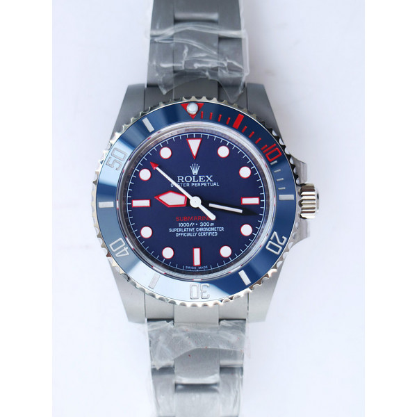 Submariner Matt Diver Sandblast 904L SS Blue Dial Bracelet GMF SA3130