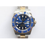 Submariner 126613LB 904L 18K Gold Wrapped Blue Dial Bracelet GMF VR3235