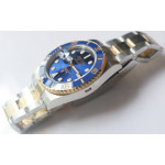 Submariner 126613LB 904L 18K Gold Wrapped Blue Dial Bracelet GMF VR3235