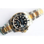 Submariner 126613LN 904L 18K Gold Wrapped Black Dial Bracelet GMF VR3235