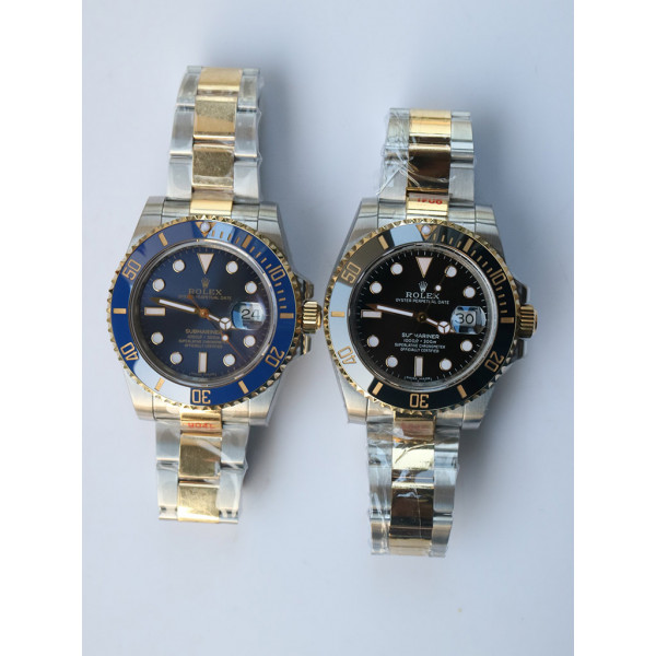  Submariner 116613LN 904L YG/SS Black&Blue Bracelet GMF V2 VR3135