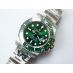 Submariner 116610 LV Green Ceramic 904L 1:1 Best Edition SS Bracelet VR3135 V3 VRF