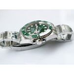 Submariner 116610 LV Green Ceramic 904L 1:1 Best Edition SS Bracelet VR3135 V3 VRF