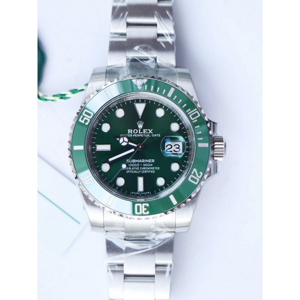 Submariner 116610 LV Green Ceramic 904L Steel 1:1 Best Edition VS3135 VSF