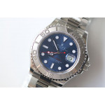 Yacht-Master 116622 1:1 Best Edition 316L Steel Silver&Blue Dials SS Bracelet A2836 BP