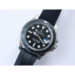 YachtMaster 226659 42mm 904L SS Black Rubber GMF V2 VR3235