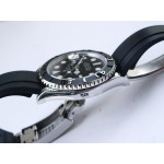 YachtMaster 226659 42mm 904L SS Black Rubber GMF V2 VR3235