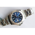 Yacht-Master 116622 1:1 Best Edition 904L Steel Blue&Grey Dials SS Bracelet A2836 VRF