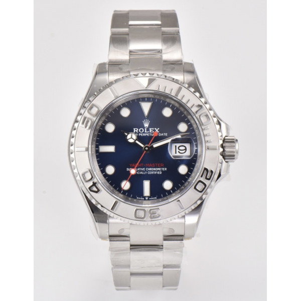 Yacht-Master 126622 904L Steel 1:1 Best Edition Blue Dial on SS Bracelet Clean VR3235