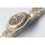 Yacht-Master 116622 1:1 Best Edition 316L Steel TT Brown Dial SS Bracelet A2836 BP