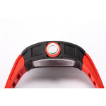 RM055 Bubba Watson NTPT Carbon Case Skeleton Dial Red Rubber Strap BBR RMUL2