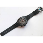 RM011 NTPT Chrono Carbon Case 1:1 Best Edition Crystal Dial Rubber Strap A7750 V2 KVF