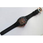 RM011 NTPT Chrono Carbon Case 1:1 Best Edition Crystal Dial Rubber Strap A7750 V2 KVF